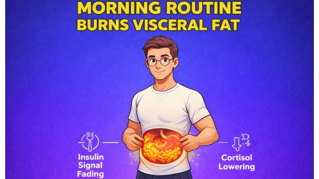 This Morning Routine Forces Your Body to Burn Visceral Fat All Day (Science Explained)