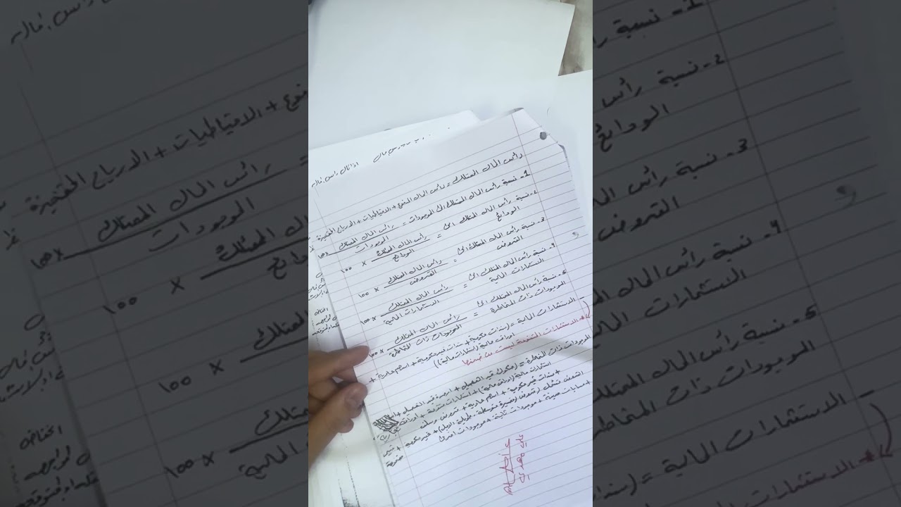 1# ادارة مصارف ميزانية راس المال الممتلك