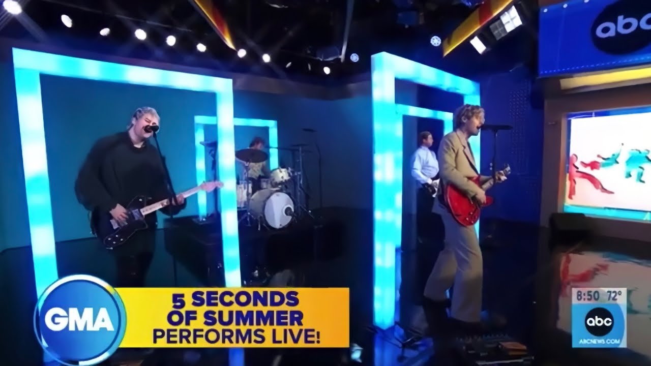 5 Seconds of Summer - Me Myself & I | ABC Good Morning America (GMA)