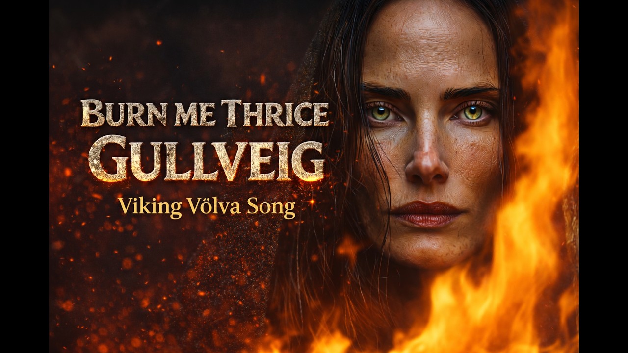 BURN ME THRICE – Gullveig | Viking Völva Song (Nordic Folk / Pagan Metal)