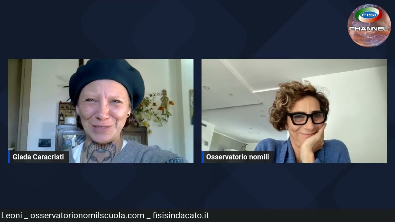 FISI intervista  Roberta Leoni Presidente dell'Osservatorio No Militarizzazione Scuola e Universit&agrave;
