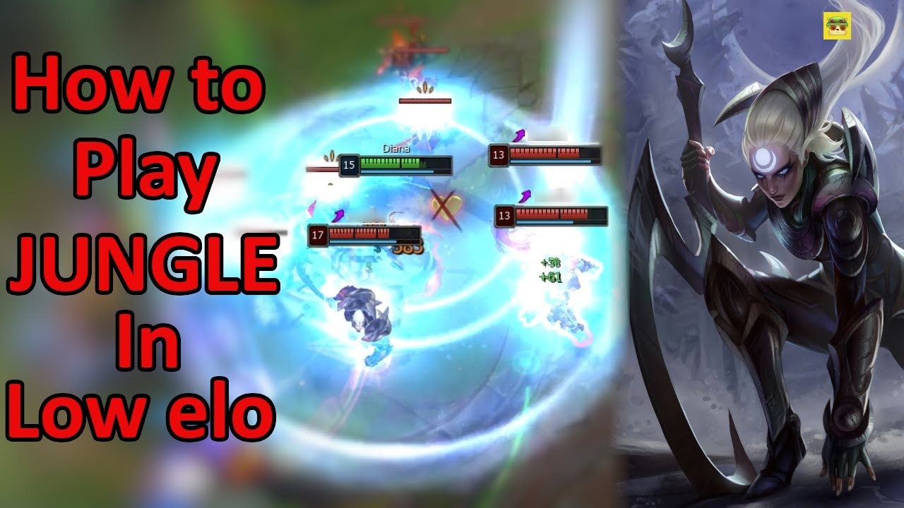 How to play Diana jungle | Play jungle in low elo