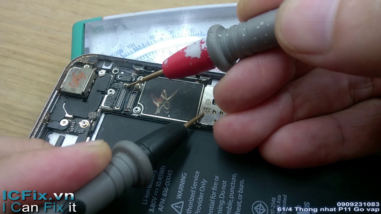 iPhone 6s plus tối một góc màn hình