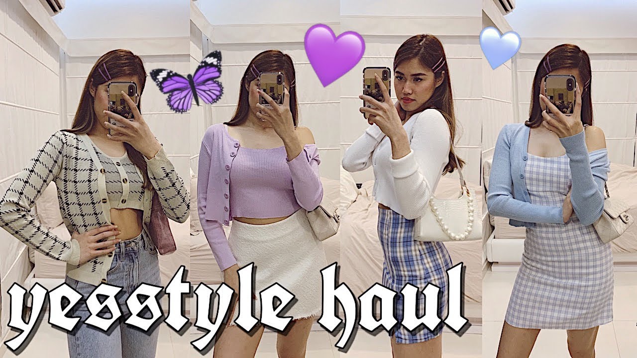 💜 $250 YESSTYLE TRY ON HAUL 2020 || asian fashion blackpink inspired