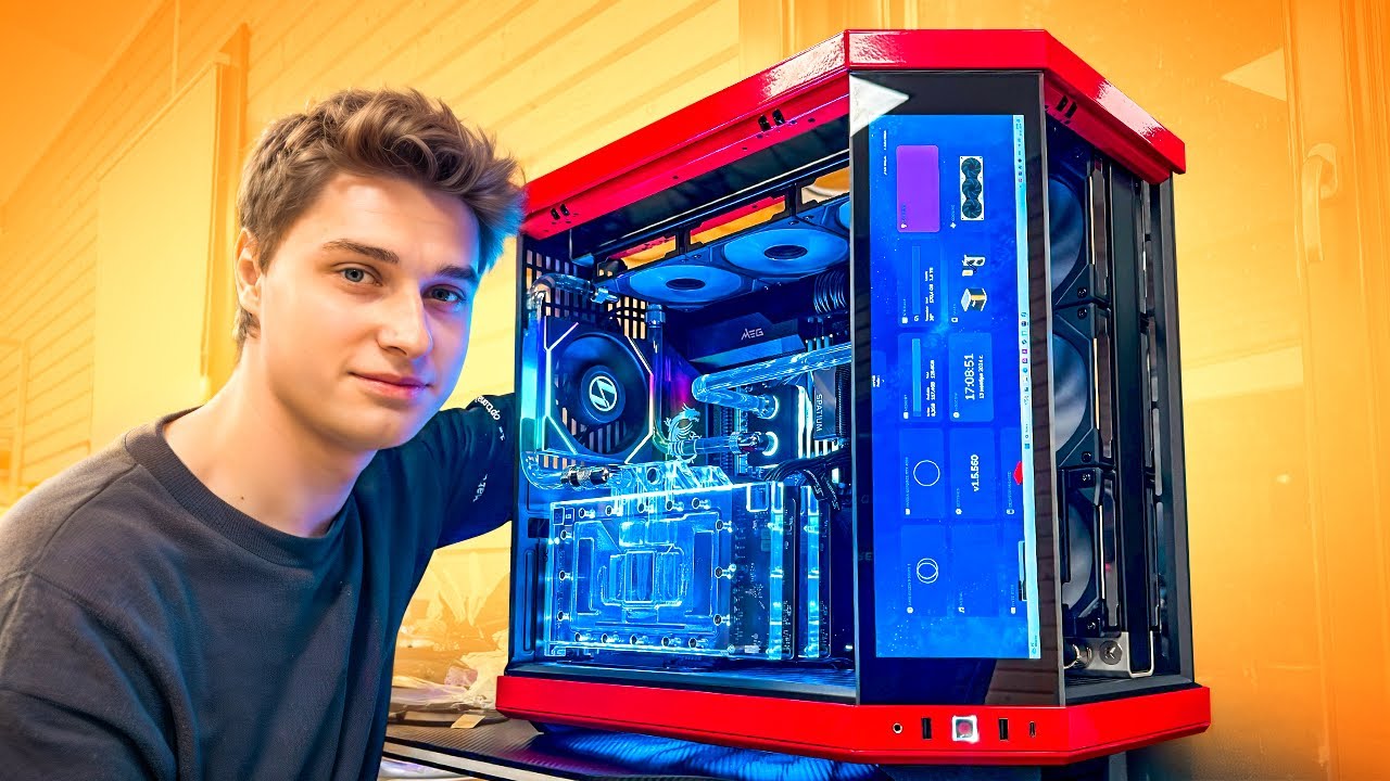 Молодой парень Ваня собрал ПК за 1.000.000+ рублей на 2 RTX4090 🤯