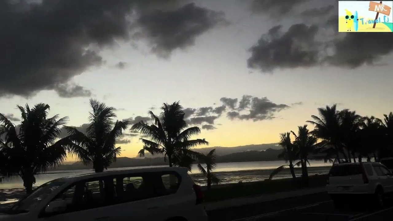 Suva Seawall: Fiji’s Capital - 28th Jul 2024 ​⁠@RiderX_Fj #sunset