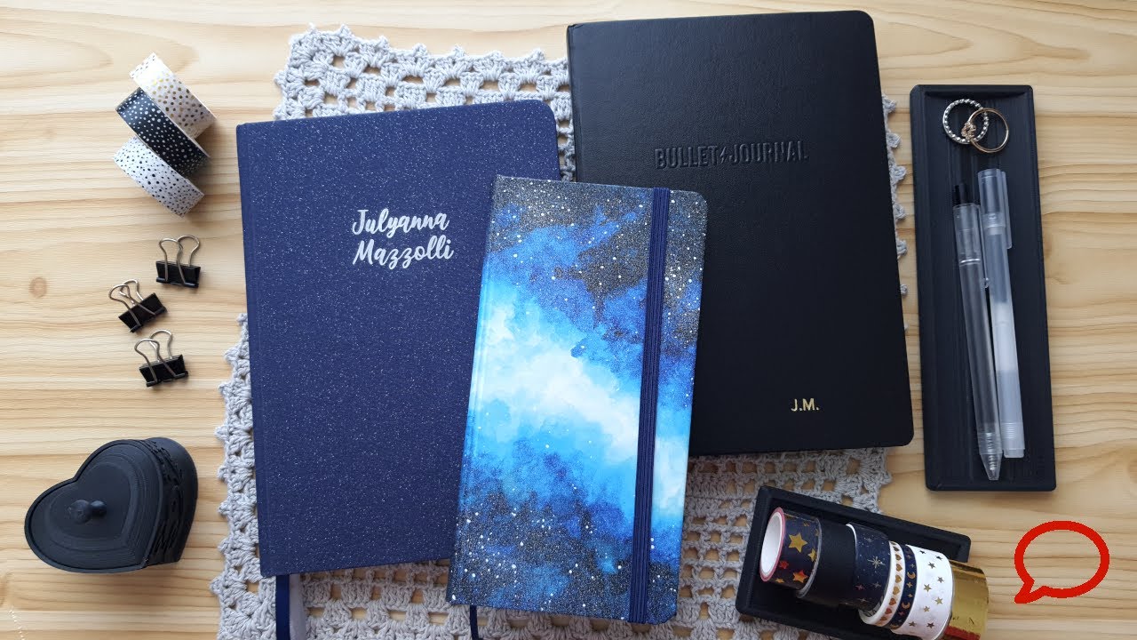 Cadernos para 2026 (Bullet Journal, Caderno de Leitura, Art Journal e Diário) | Julyanna Mazzolli