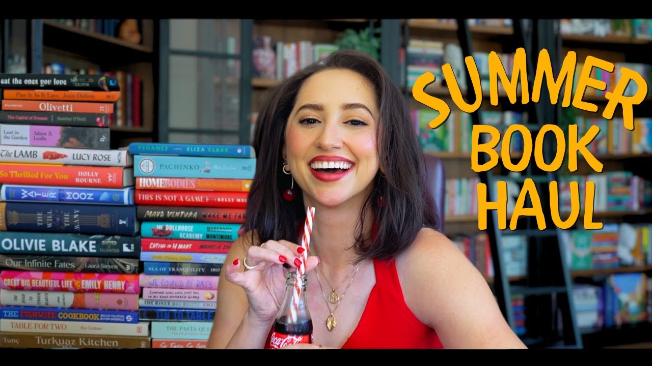 SUMMER BOOK HAUL! I Went Bookshopping And Was A ✨Material Girl✨