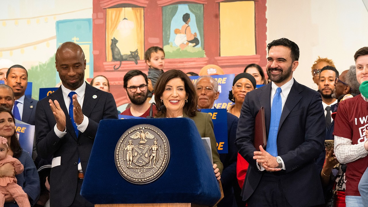 Governor Hochul and Mayor Mamdani Announce Major Step Towards Free Child Care for NYC Two-Year-Olds