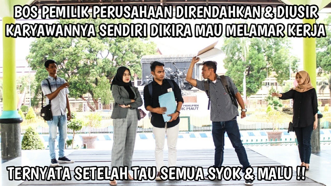 BOS PEMILIK PERUSAHAAN DIRENDAHKAN & DIUSIR KARYAWANNYA SENDIRI DIKIRA MAU MELAMAR KERJA! TERNYATA..