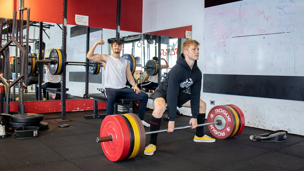 DEADLIFTAM Z DRŽAVNIM POWERLIFTING REKORDERJEM | DEADLIFT PR