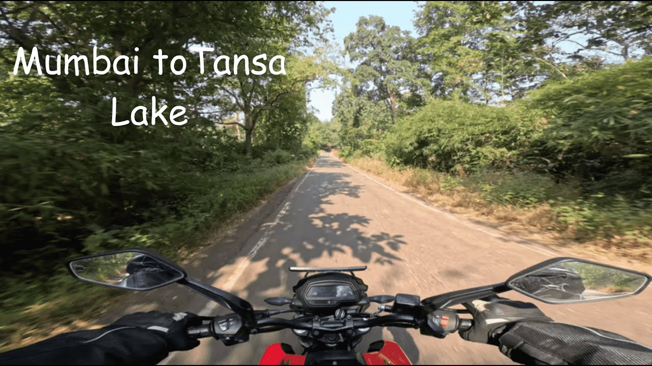 Morning Ride from Mumbai to Tansa Lake 🏍️ | #MumbaiRides #TansaLakeAdventure