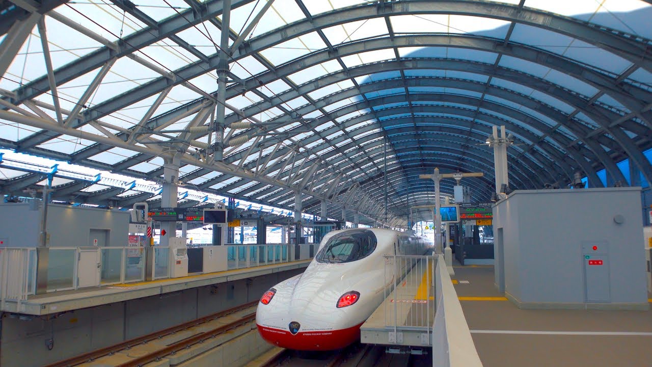 長崎駅構内/Nagasaki Station 【4K HDR】