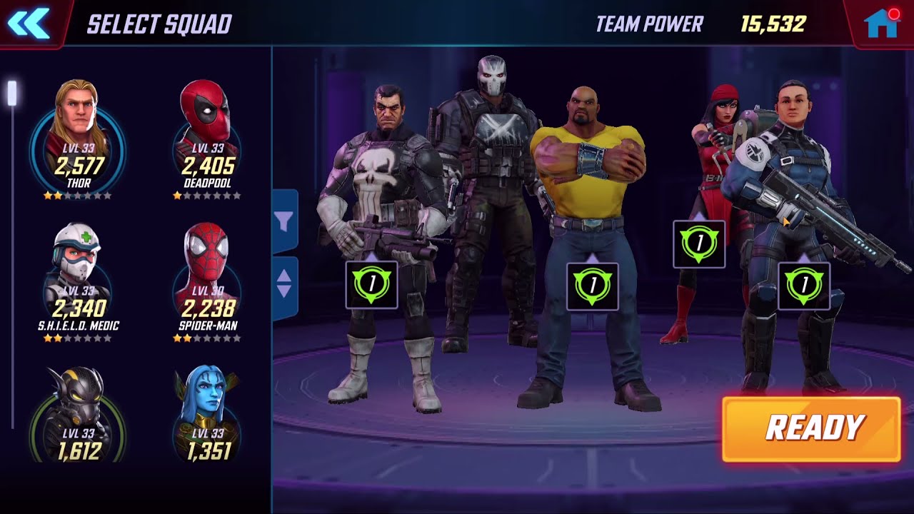 Marvel Strike Force - Nexus Campaign Chapter 1 [Mobile]  [F2P]