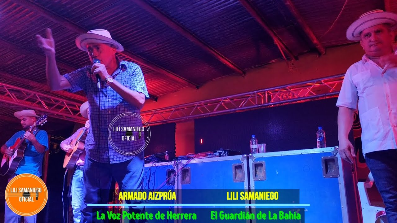Armando Aizprúa y Lili Samaniego. Torrente Gallino Lamento. Guitarras Edison Barba y Luis Castrellón
