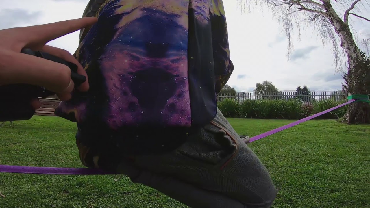 Como realizar one drop knee en slackline!