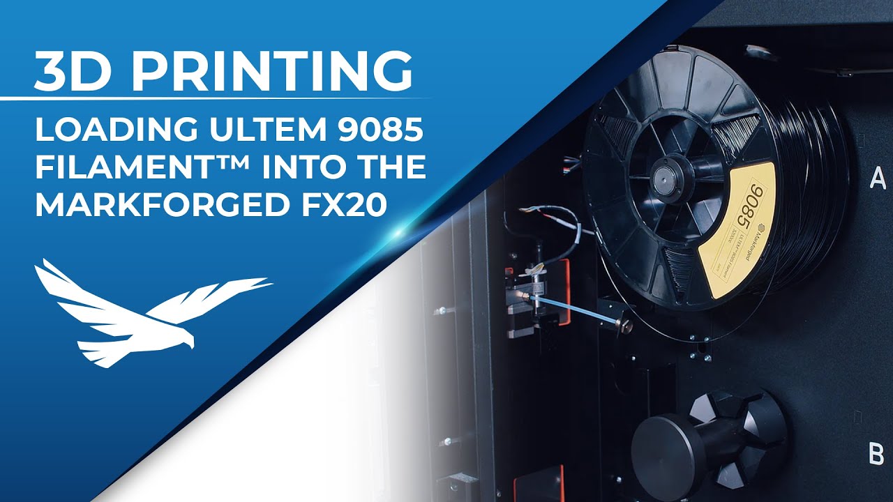 3D Printing Thursday Episode 5: Loading ULTEM 9085 Filament&trade; into the Markforged FX20