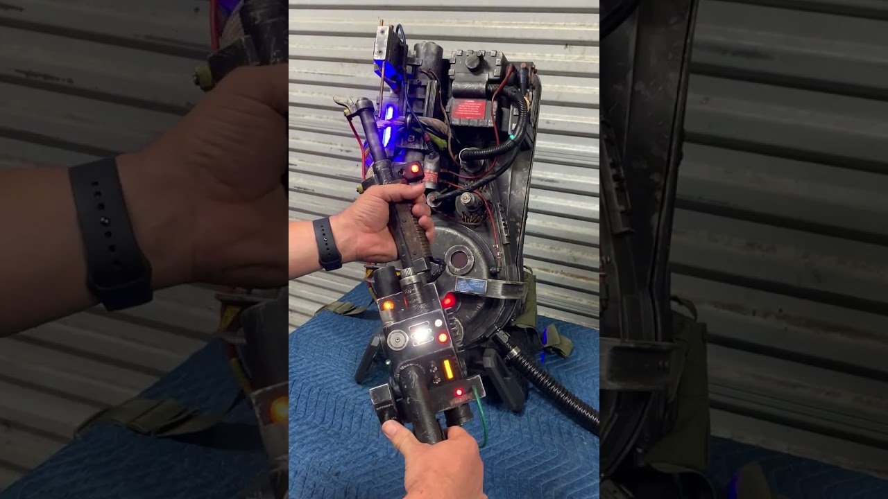 Ghostbusters Afterlife, Full Proton Pack Startup
