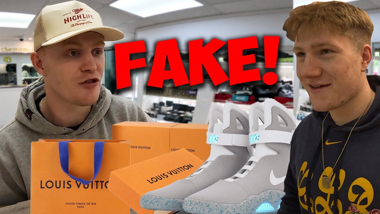 Customers Caught Selling &pound;50,000 OF FAKE ITEMS!