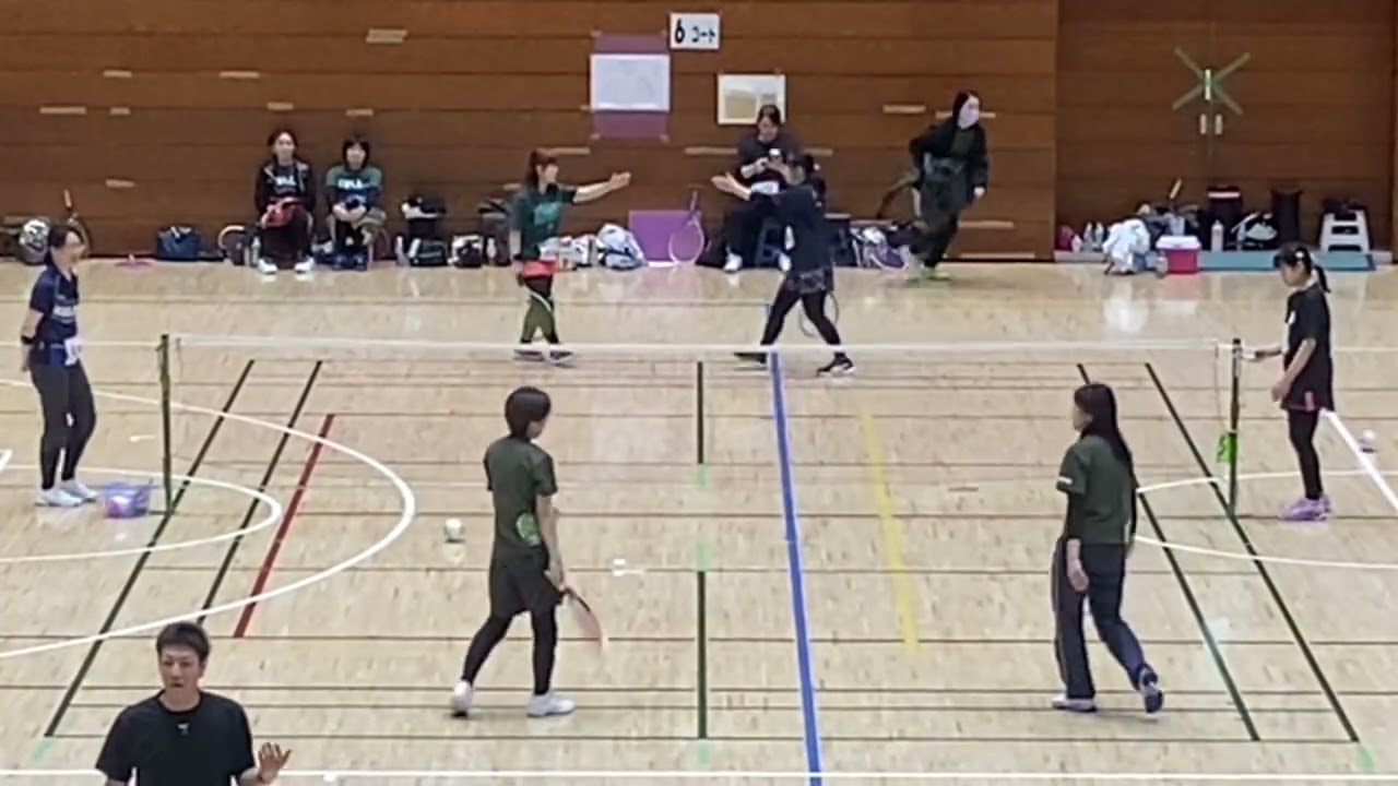 260315 入間男女別大会 女子Bの部 準決勝 小林•石島 vs 原•矢島（2ゲーム目）