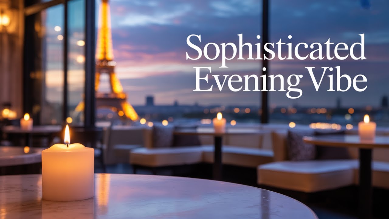 Candlelit Wine Lounge in Paris | 8 Hours of Sophisticated Evening Ambience