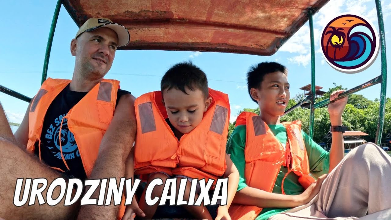 Urodziny Calixa nad jeziorem Danao | BEZ SPINY WYSPY CAMOTES FILIPINY