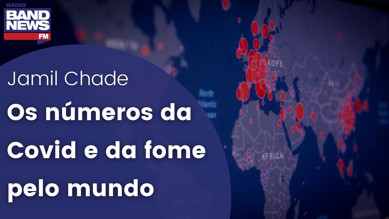 Jamil Chade estreia na BandNews FM e fala dos números da Covid-19 e da fome pelo mundo