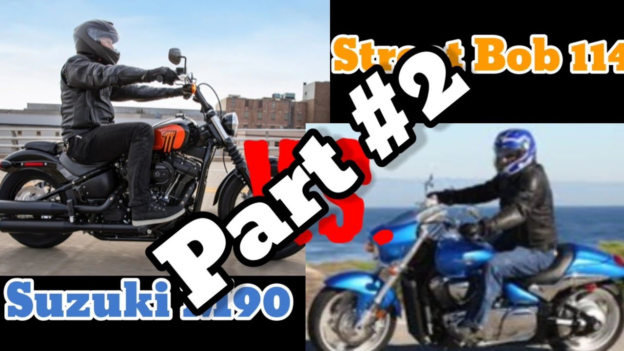 Suzuki M90 vs Harley Street Bob 114 part 2