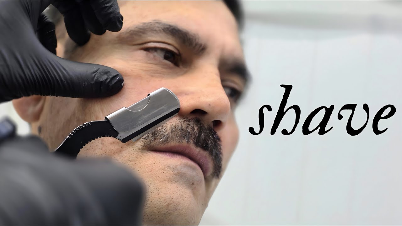 ASMR .Beard Shaving & Grooming Tutorial | Professional Barber Techniques
