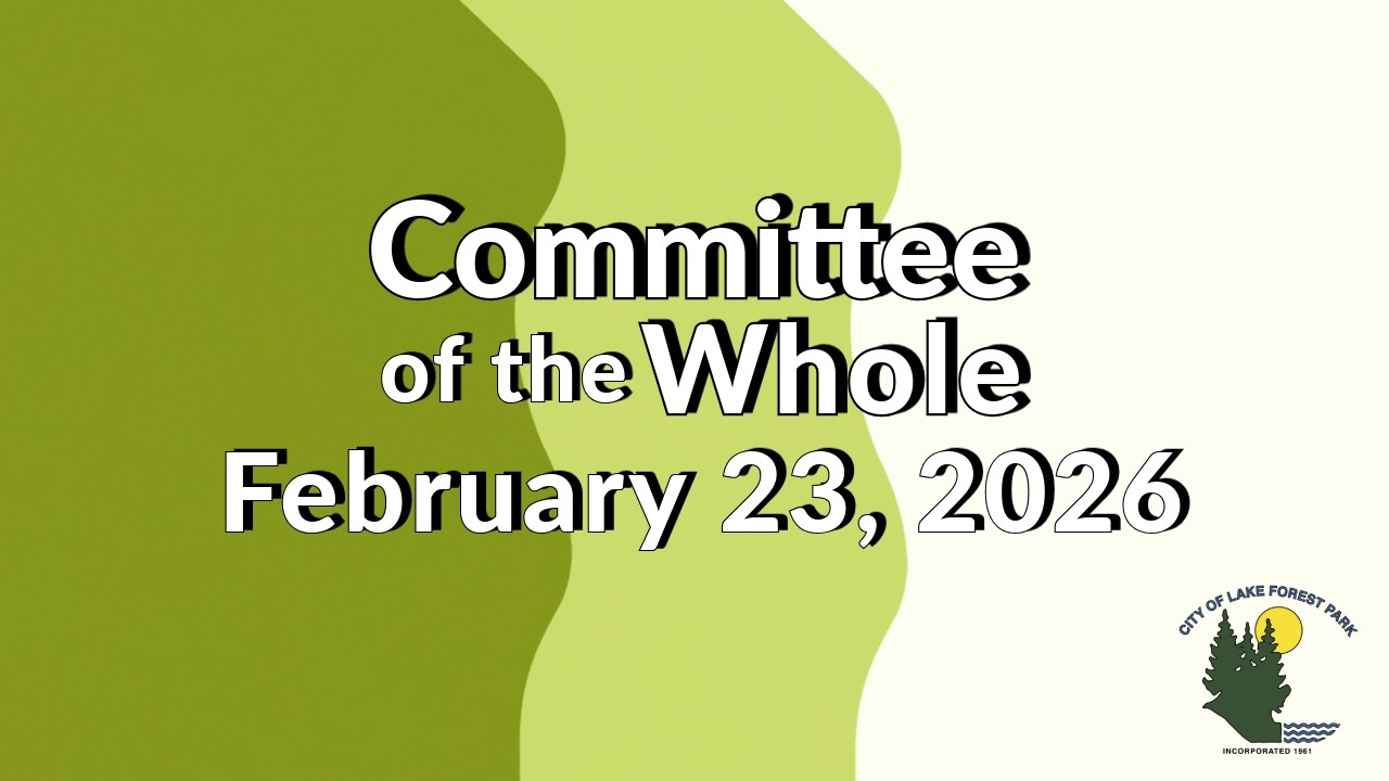 February 23, 2026 Committee of the Whole