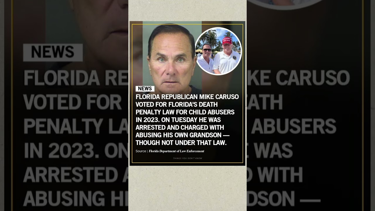 Florida Republican Mike Caruso Arrested After Grandson Abuse Allegation