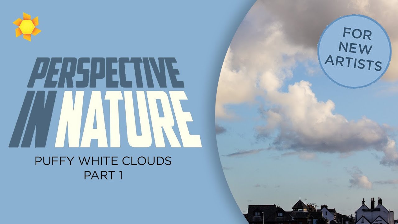 Perspective in Nature: White Puffy Clouds, part 1