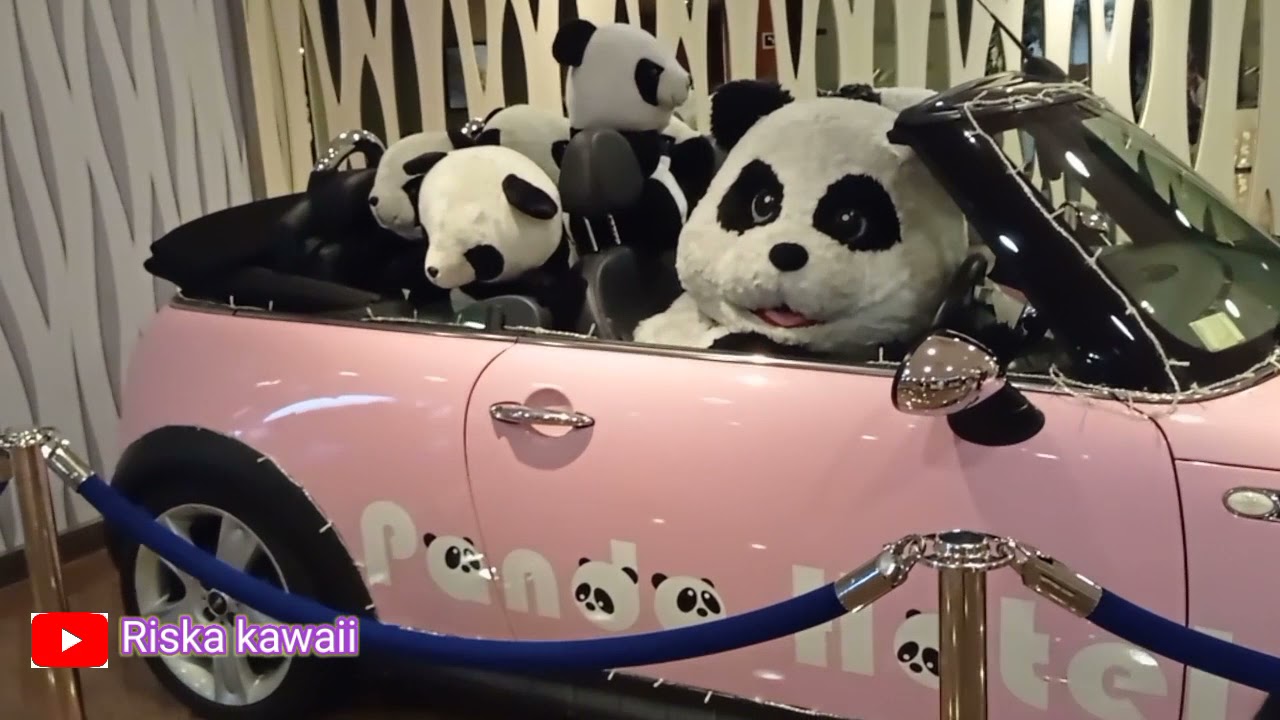 COOPER MINI PINK CAR ‼️CUTE PANDA 🐼