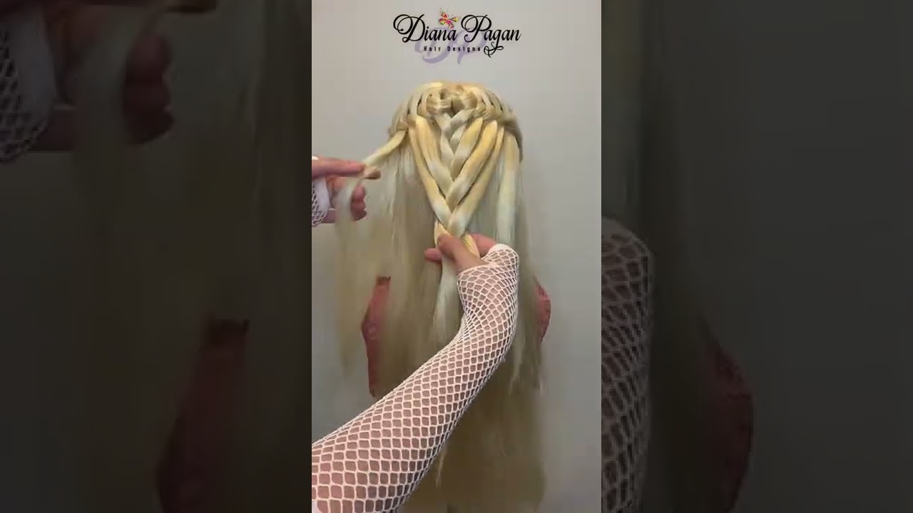 🔥Half Up Half Down Hairstyle | Pagans Beauty ❤️ Updo Hair Tutorial