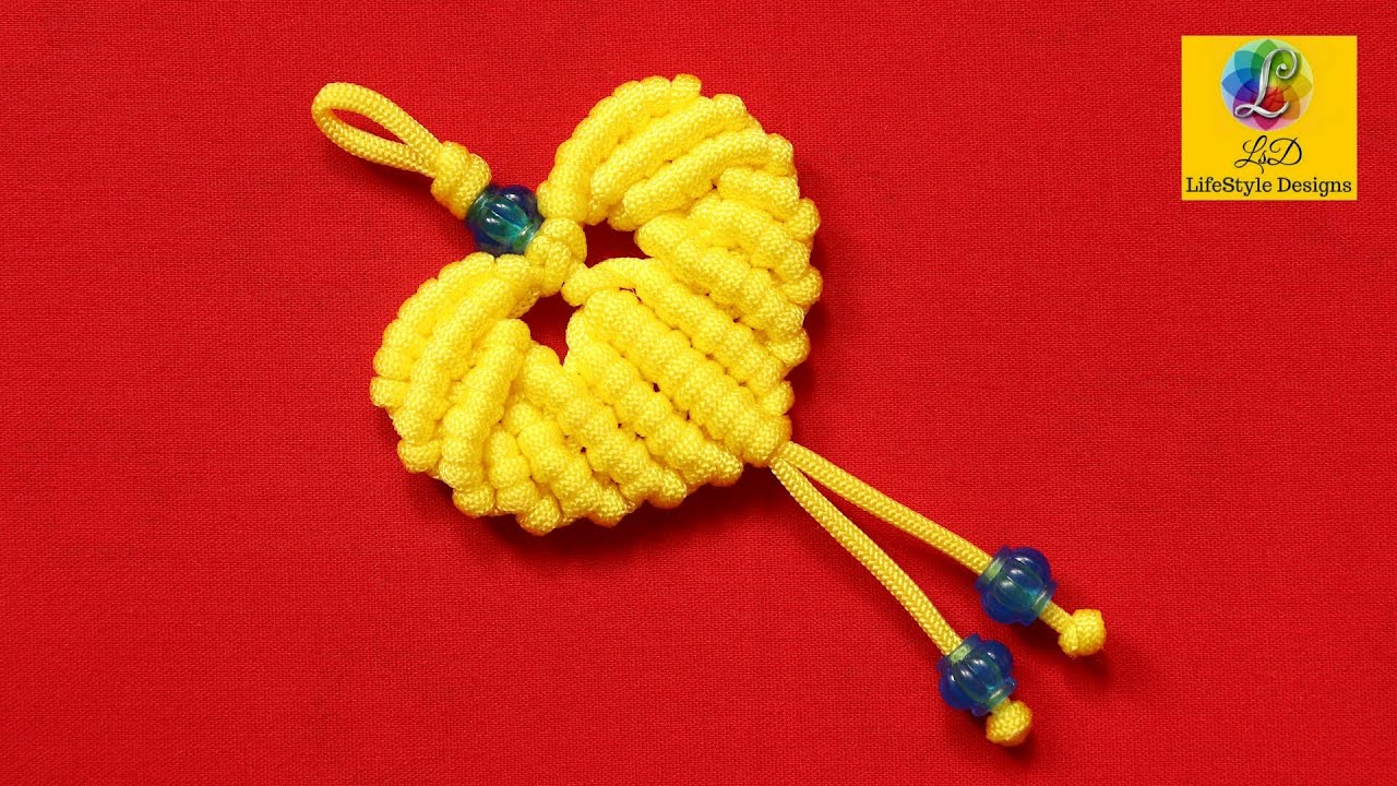 Macrame Easy Paracord Lanyard Keychain | Paracord Key Chain | Handmade LifeStyle Designs Tutorial #4