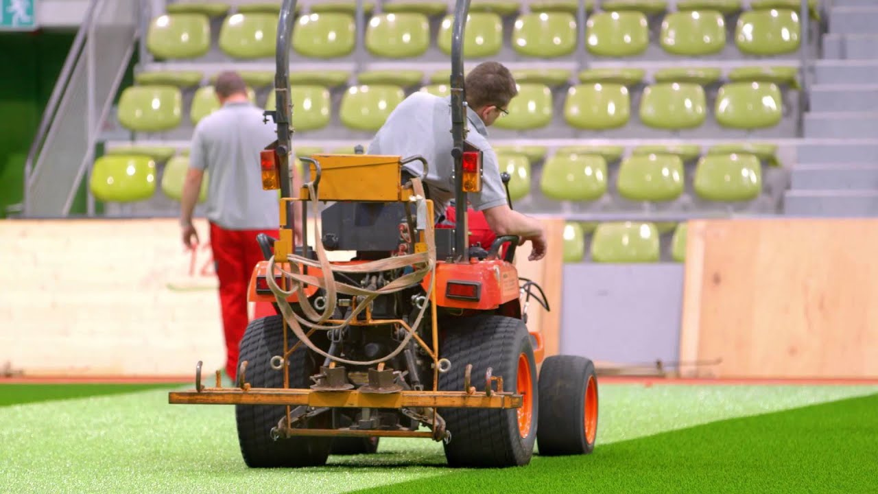 Polytan synthetic turf - the perfect sports surface for indoor soccer