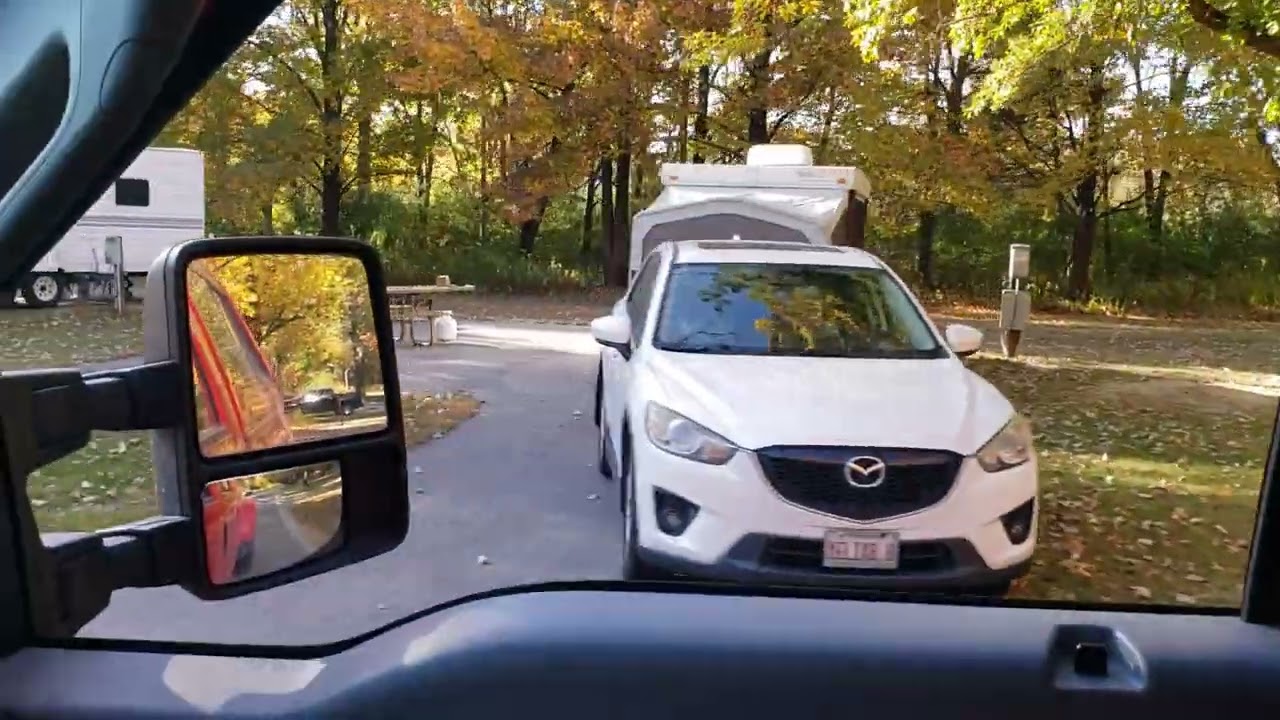 Wolf Creek State Park, Windsor IL drive through video of both reservation and non-reservation sides