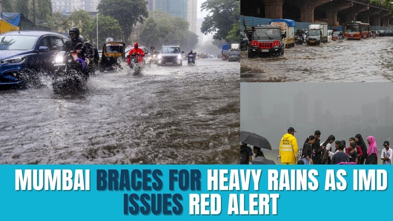 Mumbai braces for heavy rains as IMD issues red alert