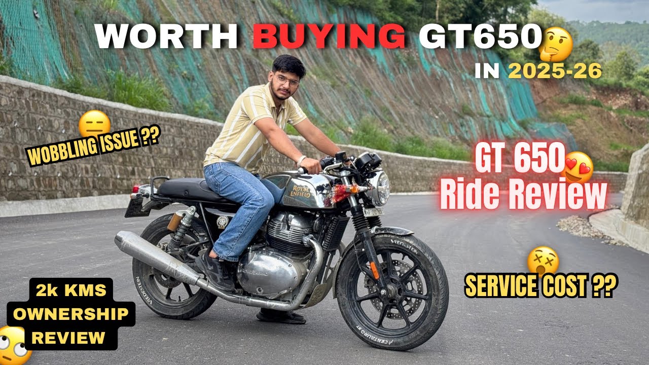 Worth Buying Gt650 In 2025-26 🤔 | GT 650 2k KM OwnerShip Review 😨 | All Problem Discuss ￼