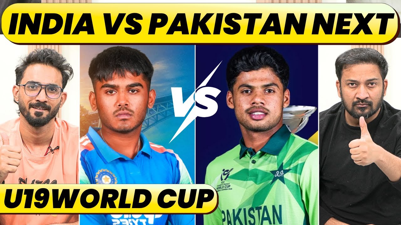 🔴U19WC: VIHAAN CENTURY, INDIA 300+ vs ZIMBABWE. PAKISTAN BEAT NZ. IND vs PAK NEXT