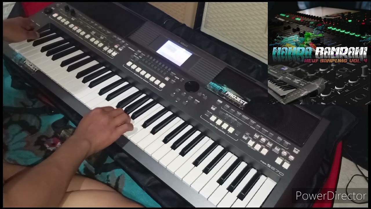 TAJAMNYA KARANG - Dangdut yamaha psr s670 || Manual instrument