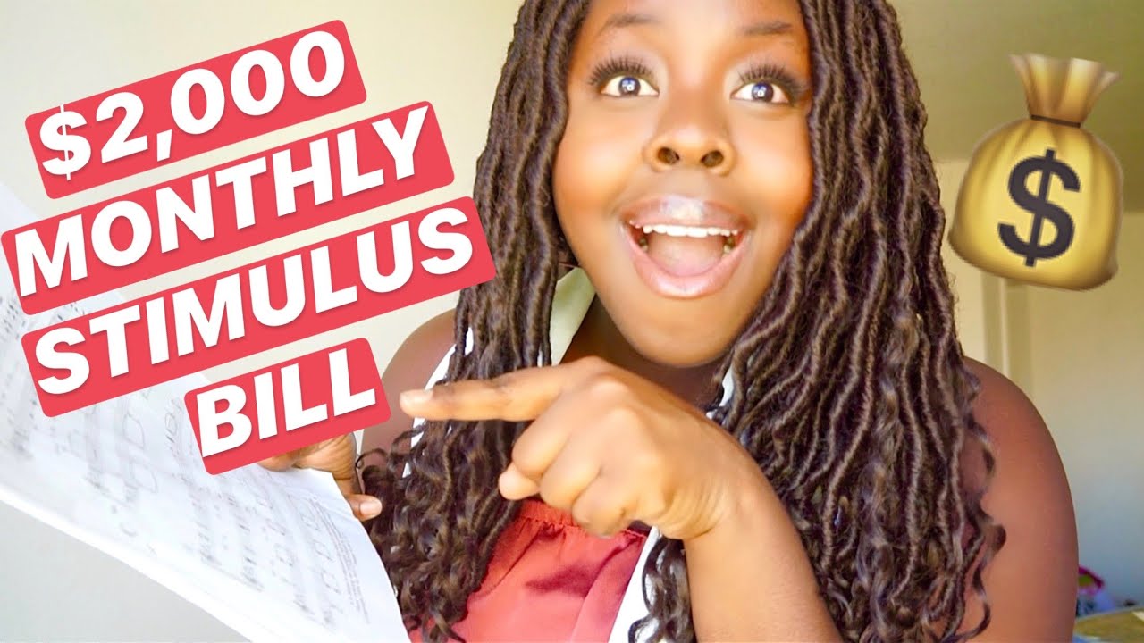 $2,000 A MONTH STIMULUS! | NEW STIMULUS PACKAGE IN CONGRESS | SECOND STIMULUS PACKAGE DETAILS