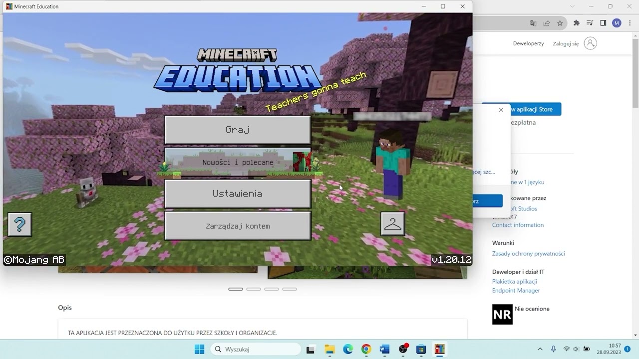 Jak uzyskać dostęp do gry Minecraft Education