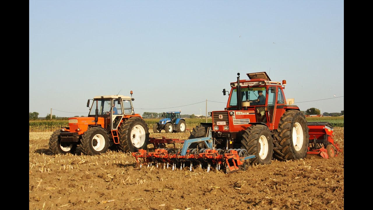 Landb. Debyser - Woesten - Fiat 1300 DT Super - Fiatagri 130-90 Turbo DT - New Holland TVT 170