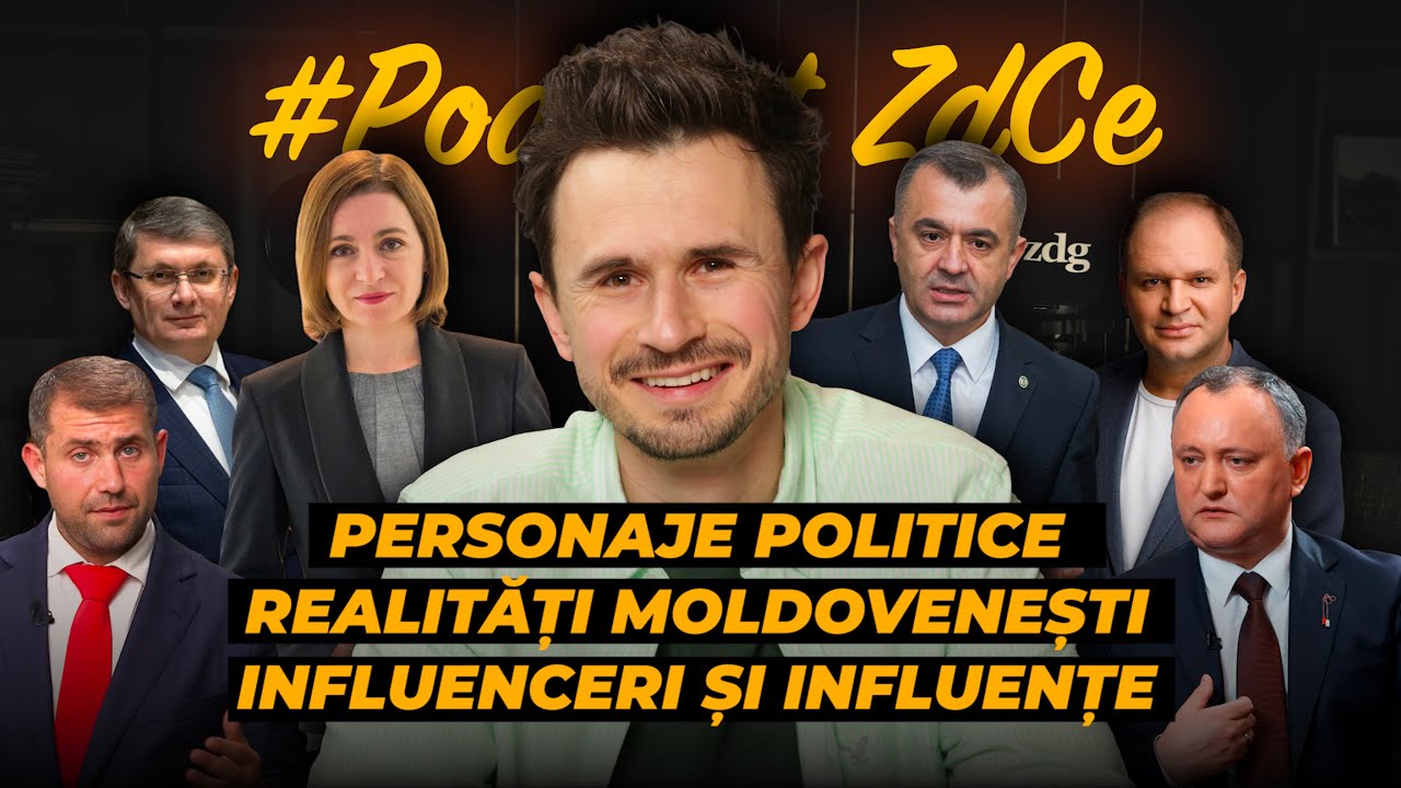 Cu umor, despre politica și politicienii din R. Moldova. Andrei Bolocan, la Podcast ZdCe