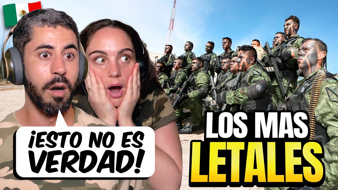 10 Fuerzas Especiales Más Letales de México 🇲🇽  ¡Españoles Quedan en Shock 😱