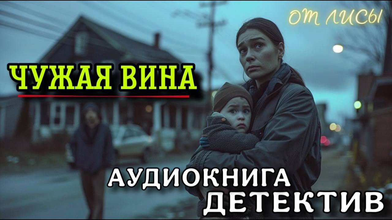 ПОЛНАЯ АУДИОКНИГА ДЕТЕКТИВ : ЧУЖАЯ ВИНА