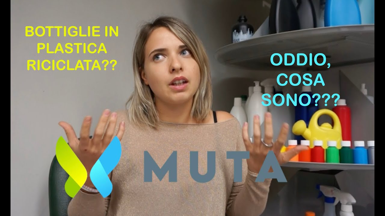Bottiglie in plastica riciclata?? oddio, cosa sono