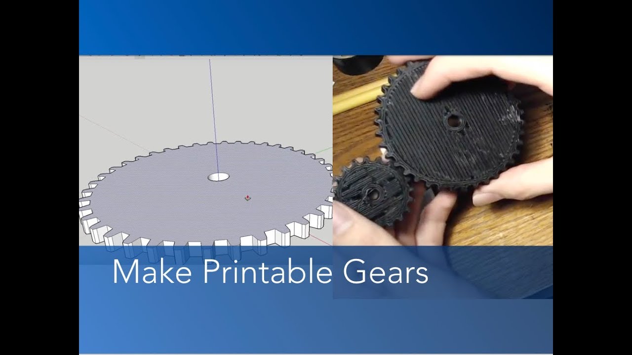 How to Make a Gear in SketchUp