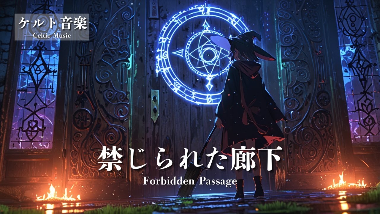 【ケルト音楽 - Celtic Music】禁じられた廊下 - Forbidden Passage｜冒険ファンタジー・異世界音楽【作業用・勉強用・睡眠用 BGM】
